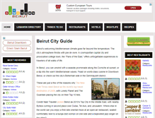 Tablet Screenshot of downtownbeirut.com